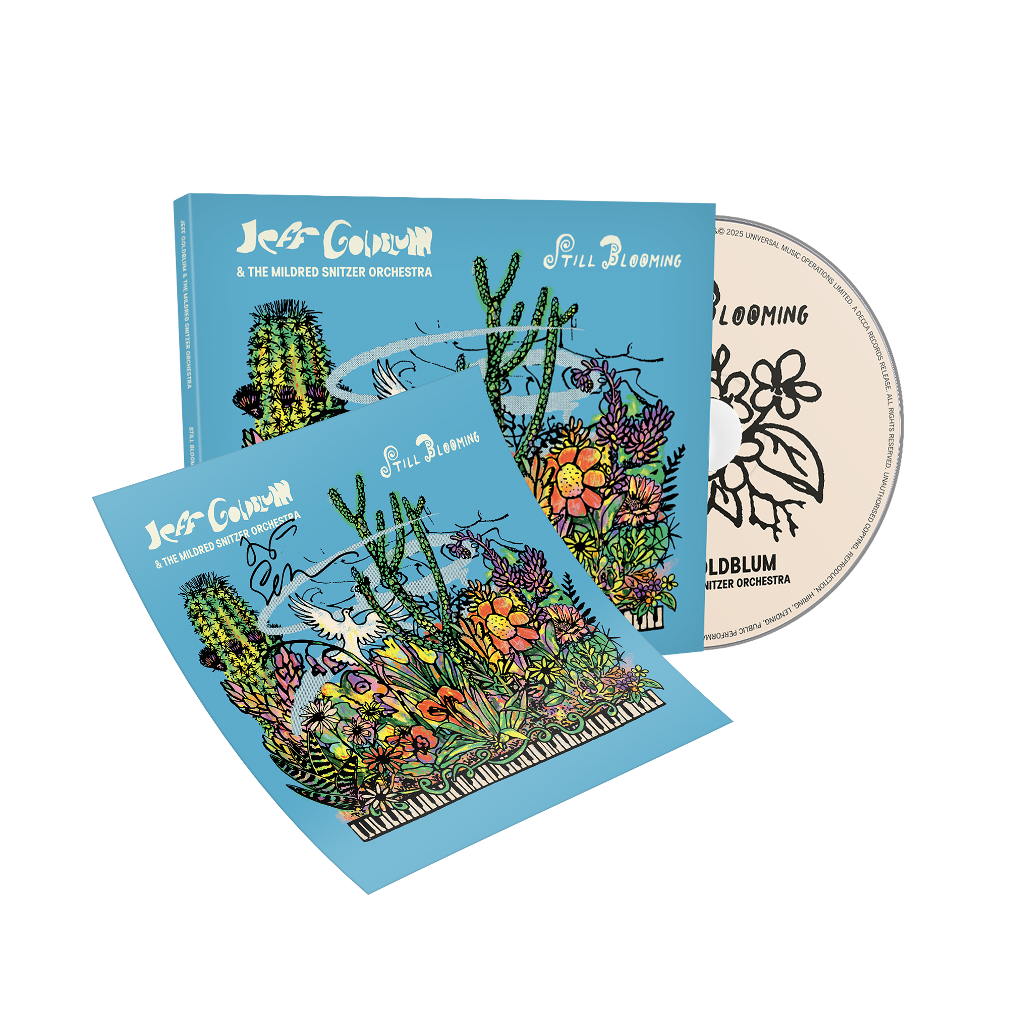 Still Blooming CD (Signed) - Jeff Goldblum
